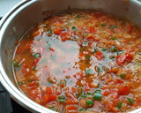 Foto del paso 5 de la receta: Garbanzos con pulpo y taquitos de jamón