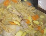 Foto langkah ke 7 dari resep Sup kembang tahu dan jagung muda.