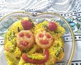 A picture of step 4 of Kids special Dhokla.