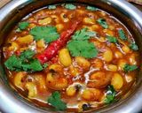 A picture of step 5 of Soya Bean Curry.