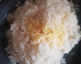 A picture of step 6 of Saffron rice.