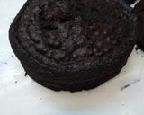 A picture of step 2 of Nutella cake.