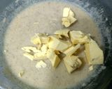 A picture of step 5 of Rawa Coconut or Goan Baath Cake.