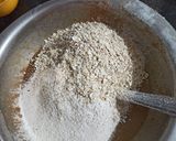 A picture of step 4 of Banana walnut oats cake.