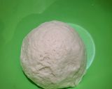 Foto langkah ke 6 dari resep Bakpao Kentang (no mixer) Isi Pasta Kacang Hijau.