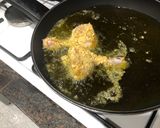Foto del paso 5 de la receta Jamoncitos de alas de pollo al limón con corazones rotos de alcachofa y pimiento asado