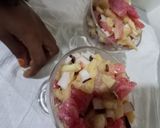 A picture of step 2 of Fruit salad.