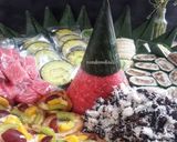 Foto langkah ke 6 dari resep Tumpeng jajan pasar.