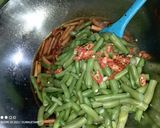 Foto langkah ke 5 dari resep Asem-Asem Buncis Rich (manis, pedes, asem, gurih) no Mengkerut.