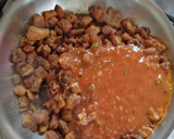 Foto del paso 2 de la receta: Tacos de chicharrón enchipotlado🌶️