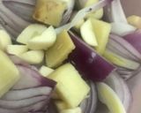 A picture of step 5 of Nadru ke kofte.