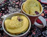 Foto del paso 3 de la receta: MUG Cake con🍒 Arándanos...!