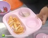 Foto langkah ke 3 dari resep Roti Manis Panggang Isi Keju Melt.