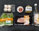酒釀麻油九層塔蛋酒(簡單料理)的食譜步驟1照片