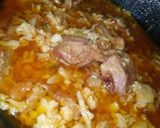 A picture of step 6 of Mutton gobhi.