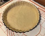 Une image de l'étape 2 de Tarte aux mandarines crème au pomelo (pâte brisée à la banane).