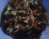 Foto langkah ke 7 dari resep Cumi saos teriyaki.