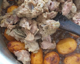 A picture of step 7 of Mutton Pilau#Arabic contest.