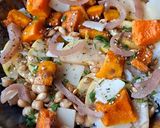 Une image de l'étape 4 de Salade de Butternut rôti et pommes.
