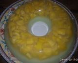 Foto langkah ke 6 dari resep Puding lapis labu Siam buah Nangka.