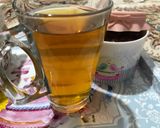 عکس مرحله 1 از دستور چای سبز با گل محمدی