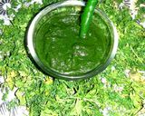 सैंडविच के लिए हरी चटनी (green chutney recipe in Hindi) रेसिपी चरण 2 फोटो
