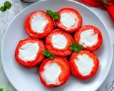 Foto langkah ke 4 dari resep Bingka Kentang Merah Putih.