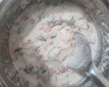 A picture of step 2 of Suji Chilla.