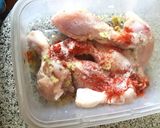 A picture of step 2 of Tandoori Drumstick.