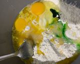 Foto langkah ke 1 dari resep Bolu kukus pandan “Adem Sari”.