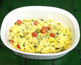 Foto del paso 3 de la receta: Fettuccine con aceitunas y alcaparras ©