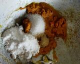 A picture of step 3 of Besan Laddu.