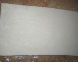A picture of step 1 of Chicken cheese petties.