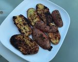 Une image de l'étape 7 de Pommes de terre ail, persil, citron (à la plancha).