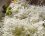 A picture of step 2 of Raw Papaya Sambharo.