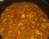 Foto del paso 3 de la receta: 🍚Arroz con pollo y aceitunas 🍗