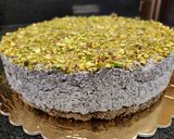 Mákos pisztáciás torta szénhidrátszegény, tojás nélküli recept fázis 10 fotója