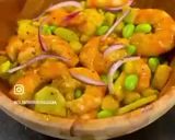 Foto del paso 3 de la receta: Ensalada de langostinos y edamame