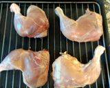 Foto del paso 1 de la receta: Pata y Muslo al horno con aliño de Manteca a la mostaza