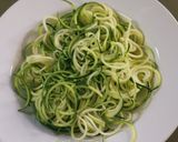 Foto del paso 1 de la receta: Fideos de Zucchini con salsa de carne! 🙂🍝🫶