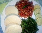 A picture of step 7 of Chillieinfused omena wet fry with stirfried vegs @ugali#pmakers.