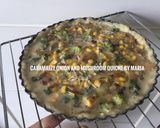 Foto langkah ke 6 dari resep Pie Jamur (Caramilized Onion And Mushroom Quiche).