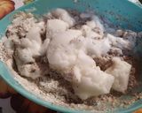 Foto del passaggio 2 della ricetta Panbauletto banane 🍌 e lamponi🍞secchi,di grano saraceno