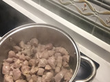 Carne con almendras