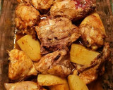 Foto del paso 12 de la receta: Pollo especiado al horno con patatas