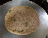 A picture of step 3 of Laccha(layered) Roti#wheatflour.