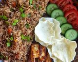 A picture of step 5 of NASI GORENG (VEGETARIAN).