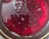 A picture of step 1 of Beetroot kachari raita.