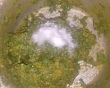 A picture of step 1 of Palak Kofta Curry.