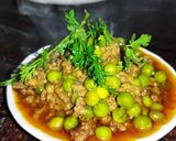 कीमा मटर आलू, टमाटर(keema matar aloo tamatar recipe in hindi) रेसिपी चरण 4 फोटो